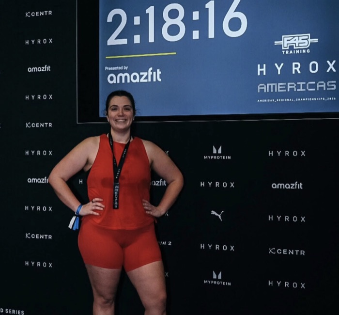 Member at the HYROX Americas Championships