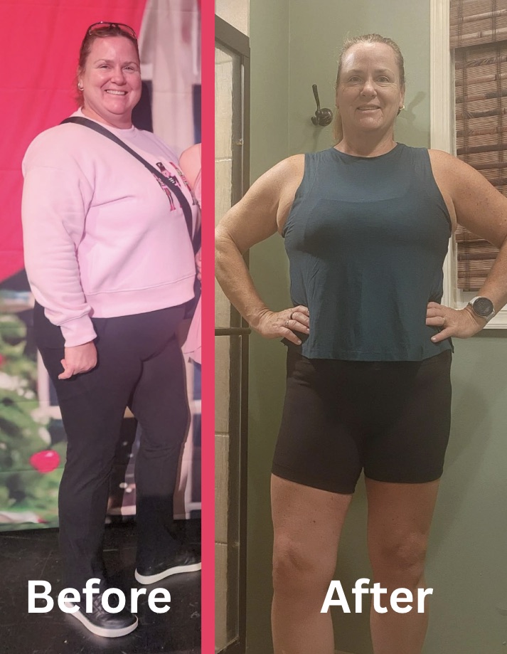 Member before and after photo